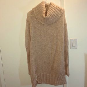 Oversized sweater dress